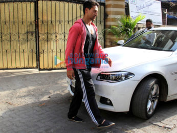 Tiger Shroff snapped in Mumbai
