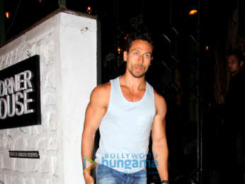 Tiger Shroff spotted at Korner House, Bandra