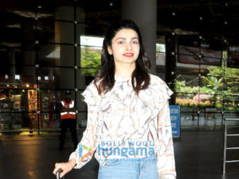 Twinkle Khanna, Prachi Desai, and Ayushmann Khurrana snapped at the airport