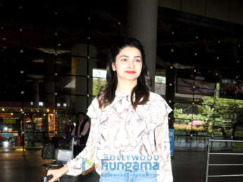 Twinkle Khanna, Prachi Desai, and Ayushmann Khurrana snapped at the airport