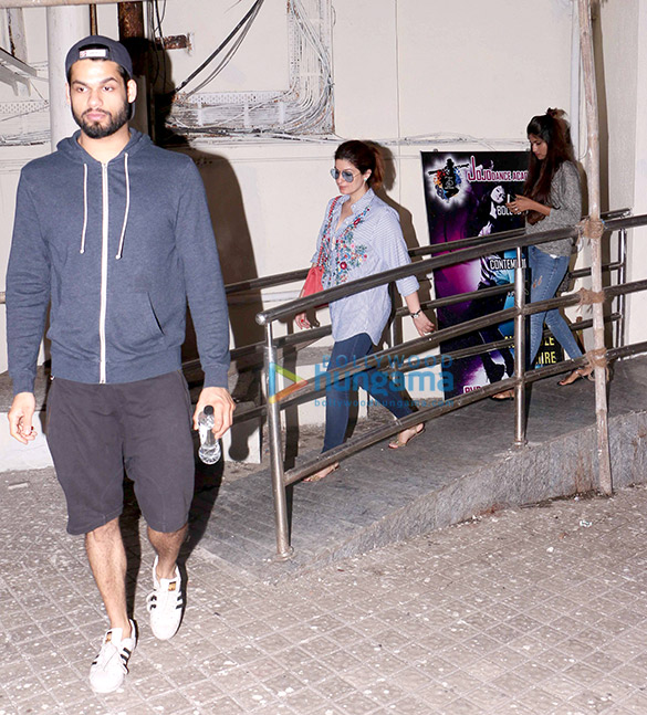 Twinkle Khanna with Karan Kapadia spotted at PVR, Juhu Twinkle Khanna with Karan Kapadia spotted at PVR, Juhu
