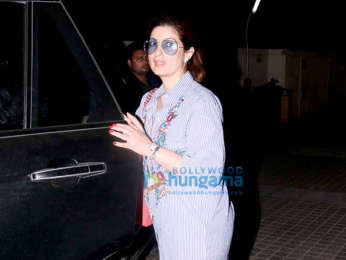 Twinkle Khanna with Karan Kapadia spotted at PVR, Juhu