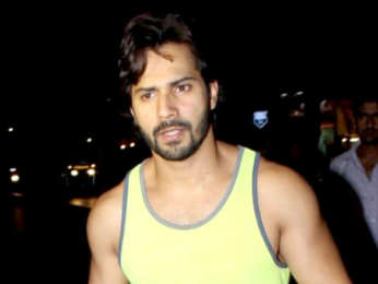 Varun Dhawan and Prashant Sawant snapped at Body Sculptor gym