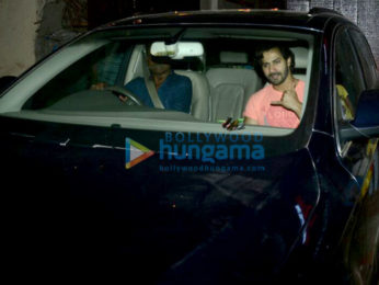 Varun Dhawan and Prashant Sawant snapped at Body Sculptor gym in Juhu
