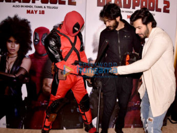 Varun Dhawan hosts a special screening of Deadpool 2