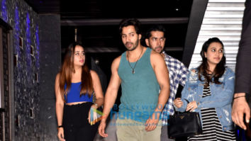 Varun Dhawan snapped with family for dinner