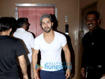 Varun Dhawan spotted at PVR, Juhu