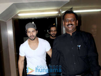 Varun Dhawan spotted at PVR, Juhu