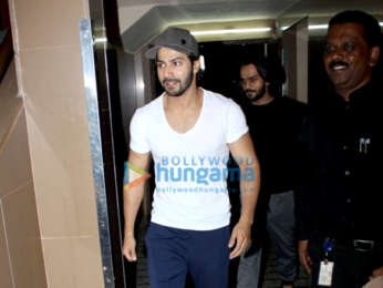 Varun Dhawan spotted at PVR, Juhu