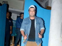 Varun Sharma snapped at Olive in Bandra