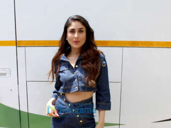 Veere Di Wedding cast snapped during media interviews at Mehboob Studios in Bandra