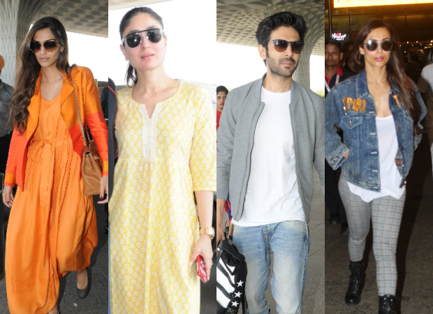 Weekly Celebrity Airport Style: Sonam Kapoor, Kareena Kapoor Khan ...