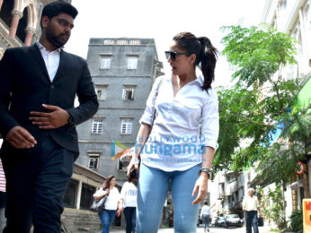 Yami Gautam snapped at Bombay High Court to begin prep for Batti Gul Meter Chalu