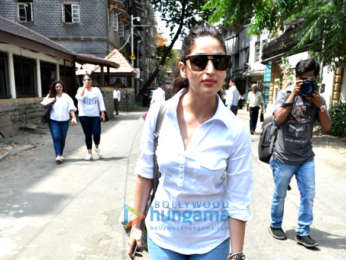 Yami Gautam snapped at Bombay High Court to begin prep for Batti Gul Meter Chalu