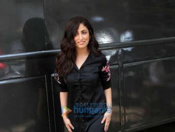 Yami Gautam and Saqib Saleem snapped shooting for an ad