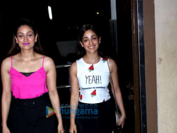 Yami Gautam with her sister spotted at PVR cinemas in Juhu