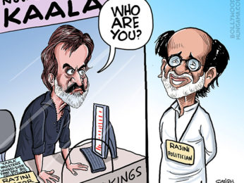 Bollywood Toons: Rajinikanth’s Kaala registers lowest first day collection!