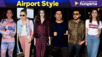Airport Style: Sonakshi Sinha, Karan Johar, Shraddha Kapoor, Kriti Sanon, Varun Dhawan, Arjun Kapoor, Parineeti Chopra lit up the runway with their chic styles!