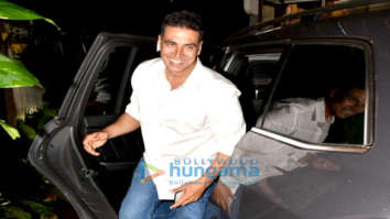 Akshay Kumar and Anil Kapoor spotted at Sunny Super Sound in Juhu