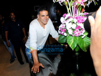 Akshay Kumar snapped at Svarn Saathi launch at Novotel Hotel in Juhu