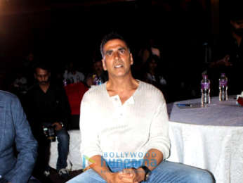 Akshay Kumar snapped at Svarn Saathi launch at Novotel Hotel in Juhu