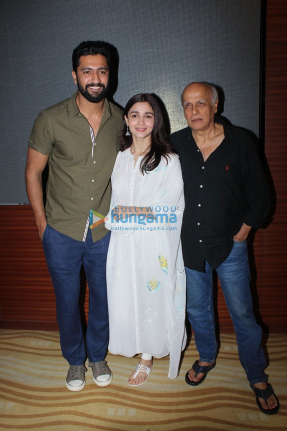 Alia Bhatt, Vicky Kaushal, Mahesh Bhatt snapped at a special screening of Raazi for NGO kids