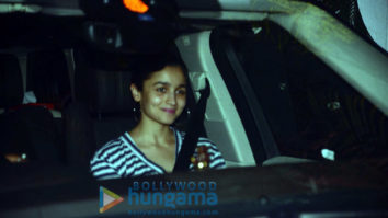 Alia Bhatt snapped at Karan Johar’s house