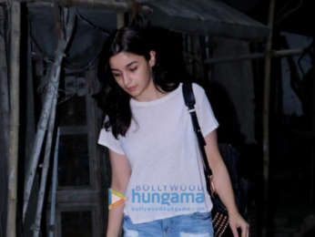 Alia Bhatt snapped outside Kromakay salon in Juhu