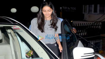 Ananya Pandey spotted after a salon session in Bandra