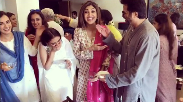WATCH: Anil Kapoor pokes fun at Shilpa Shetty while she tries to binge eat during Eid party