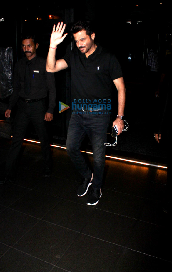 Anil Kapoor snapped with family at Yauatcha in BKC Anil Kapoor snapped with family at Yauatcha in BKC