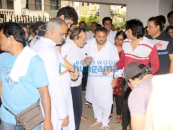 Anil Sharma's mother's funeral