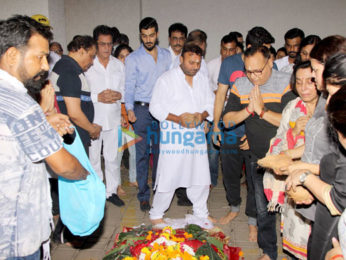 Anil Sharma's mother's funeral