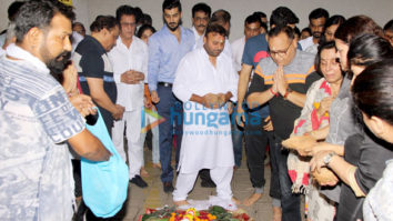 Anil Sharma’s mother’s funeral