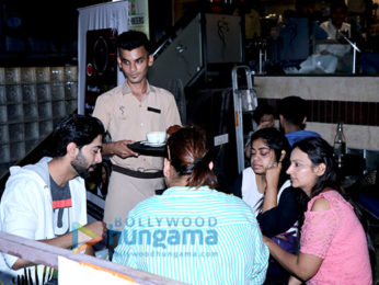 Ankur Bhatia snapped at Aroma Cafe