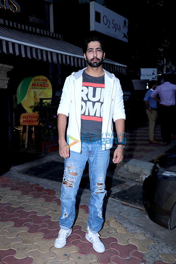 Ankur Bhatia snapped at Aroma Cafe