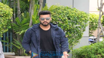 Arjun Kapoor snapped arriving post a brand shoot