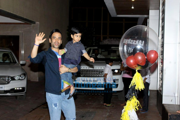 Celebs grace Tusshar Kapoor’s son Laksshya’s birthday party