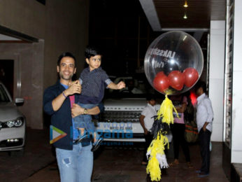 Celebs grace Tusshar Kapoor's son Laksshya's birthday party
