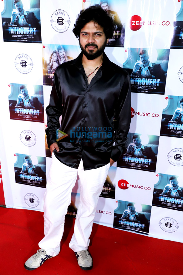 celebs grace the launch of yash wadalis new track introvert 9