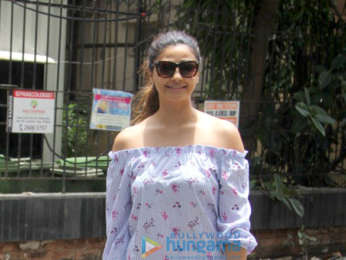 Daisy Shah snapped at Manish Malhotra's store