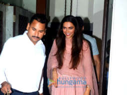 Deepika Padukone and her mother snapped post dinner at Bastian
