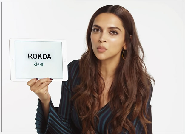 Deepika Padukone explains craziest HINDI SLANG words to Americans in this latest video Deepika Padukone explains craziest HINDI SLANG words to Americans in this latest video