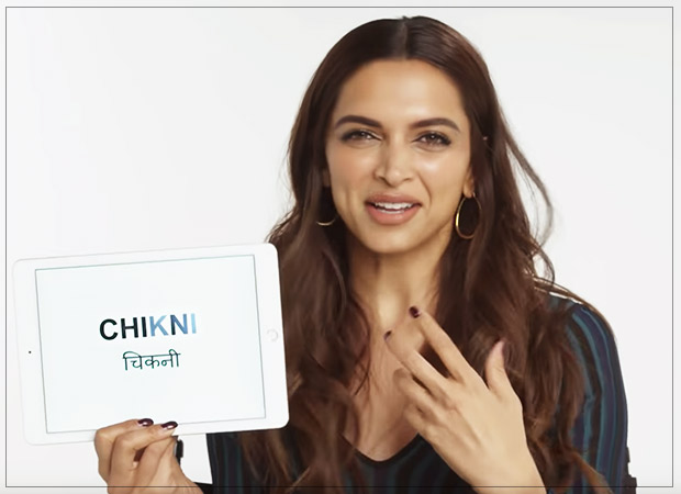 Deepika Padukone explains craziest HINDI SLANG words to Americans in this latest video Deepika Padukone explains craziest HINDI SLANG words to Americans in this latest video