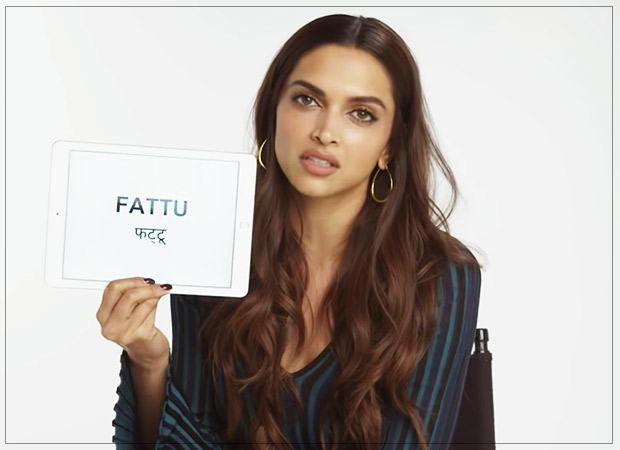 Deepika Padukone explains craziest HINDI SLANG words to Americans in this latest video Deepika Padukone explains craziest HINDI SLANG words to Americans in this latest video