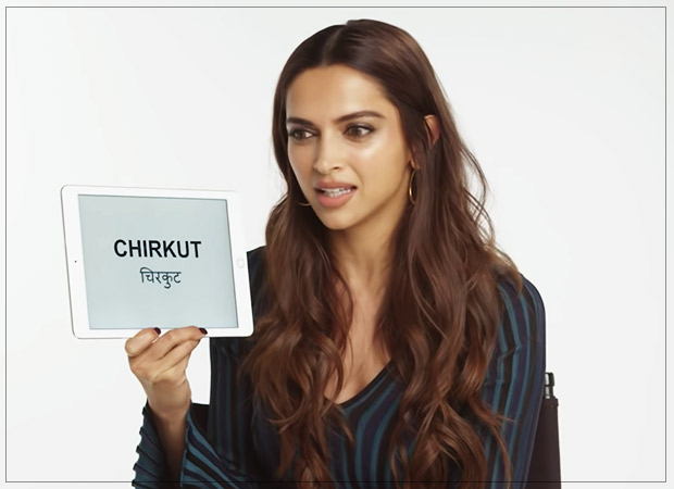 Deepika Padukone explains craziest HINDI SLANG words to Americans in this latest video