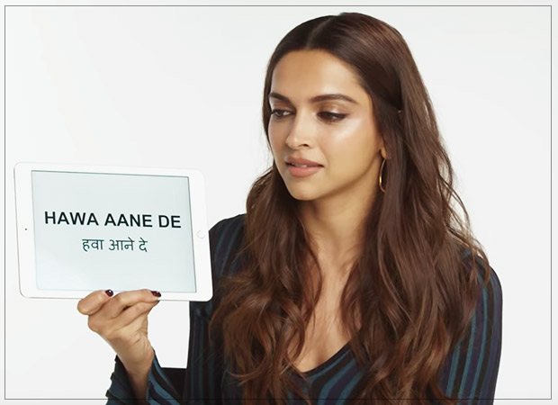 Deepika Padukone explains craziest HINDI SLANG words to Americans in this latest video Deepika Padukone explains craziest HINDI SLANG words to Americans in this latest video