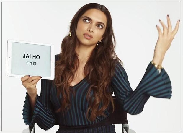 Deepika Padukone explains craziest HINDI SLANG words to Americans in this latest video Deepika Padukone explains craziest HINDI SLANG words to Americans in this latest video
