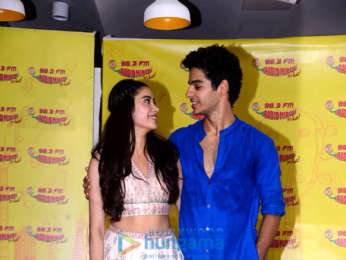 Dhadak duo Ishaan Khatter and Janhvi Kapoor launch 'Zingaat' song