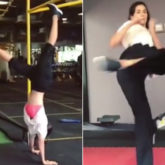 Disha Patani packs a punch with kickboxing and headstand